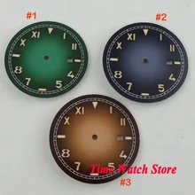 36,1 мм без логотипа Дата Окно califoria циферблат подходит MIYOTA 8215 821A Mingzhu 2813 автоматическое движение D126