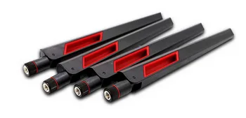 

100pcs 2.4GHz 5GHz 5.8Ghz Antenna real 8dBi RP-SMA Connector Dual Band wifi Antena aerial SMA female wireless router