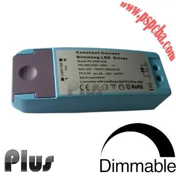 

(50pcs/lot) Triac constant current 4~7*3W 700mA led driver dimmable,12~24VDC