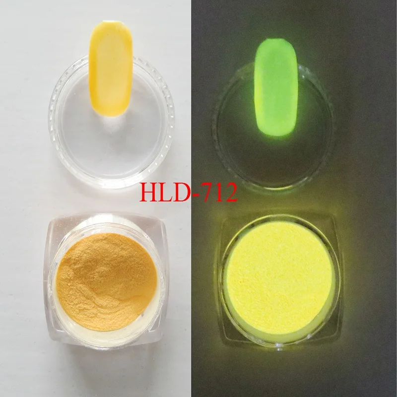 Люминесцентный Пигмент, фотолюминесцентный пигмент, светящийся в темноте пигмент - Цвет: HLD-712