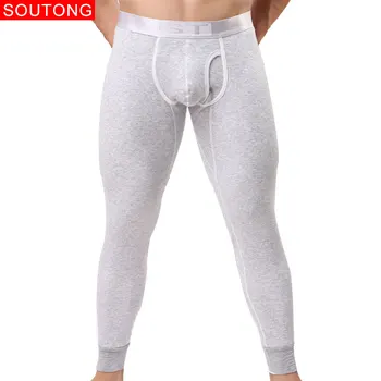 

Soutong Winter Warm Fleece Thermal Underwear Cotton Men Long Johns Thermo Underwear Thick Plus Velet Long Johns For Man qk03