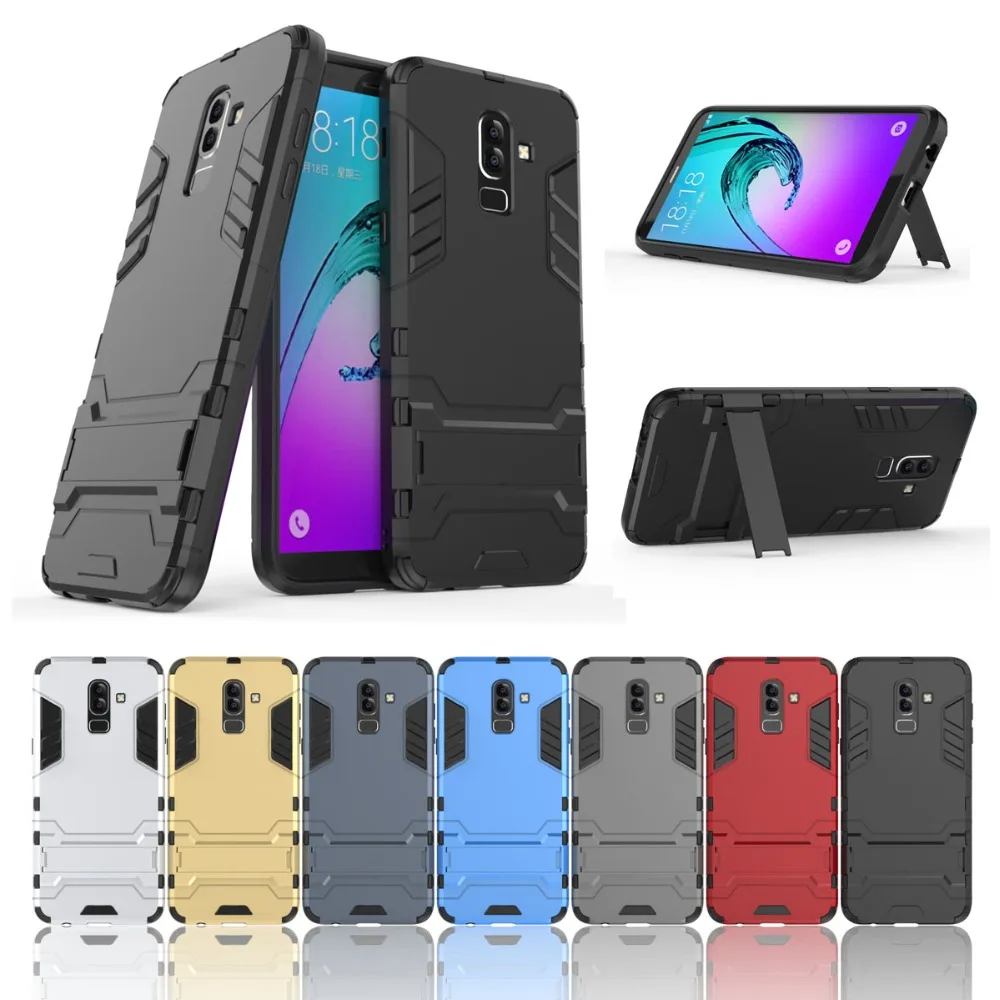 Полностью противоударный защитный чехол для Samsung Galaxy Note 9 8 A6 A8 Plus + A9 Star C9 Pro J7 DUO J4 J6