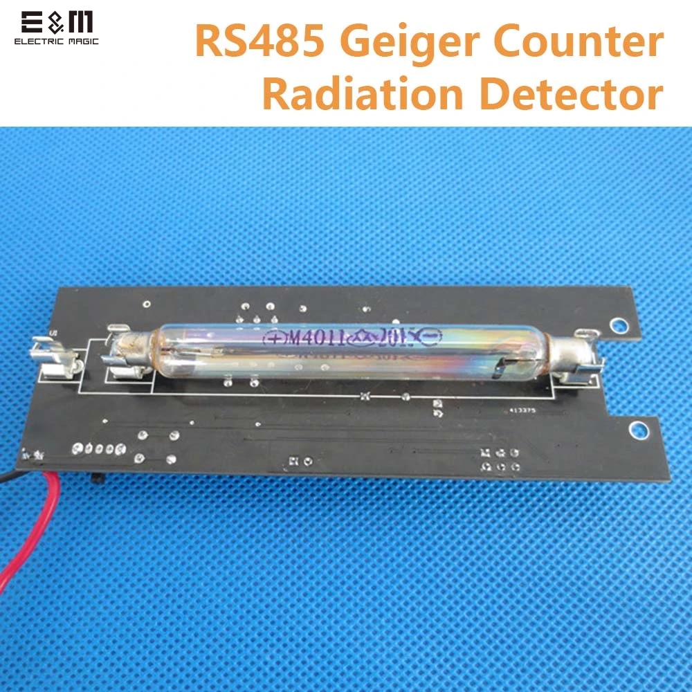 E& M RS485 счетчик гейгеров GMV2 Собранный детектор атомного излучения с Миллером GM трубка гамма бета рентгеновский окно Linux