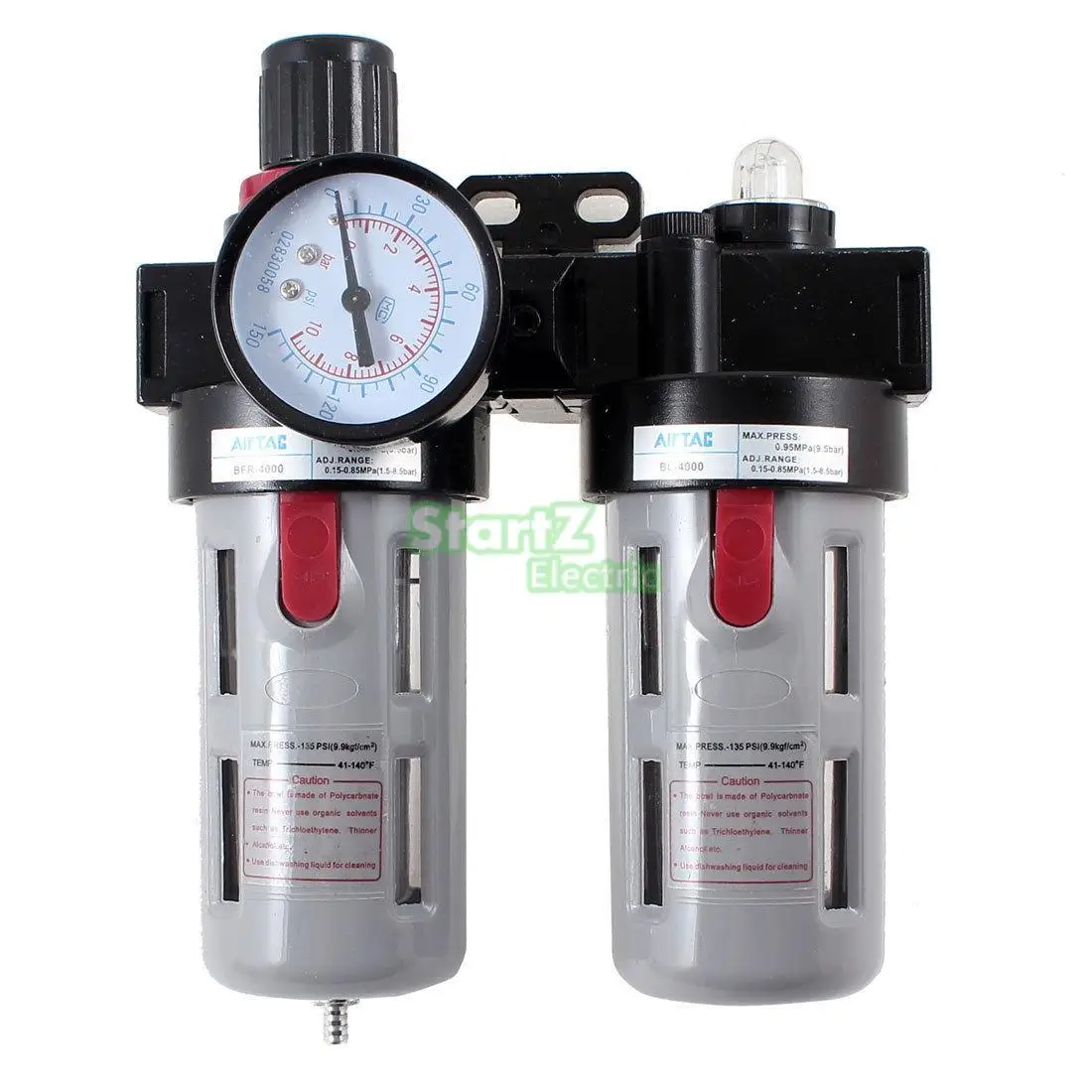 

BFC4000 Air Source Treatment Filter Regulator Lubricator Combination