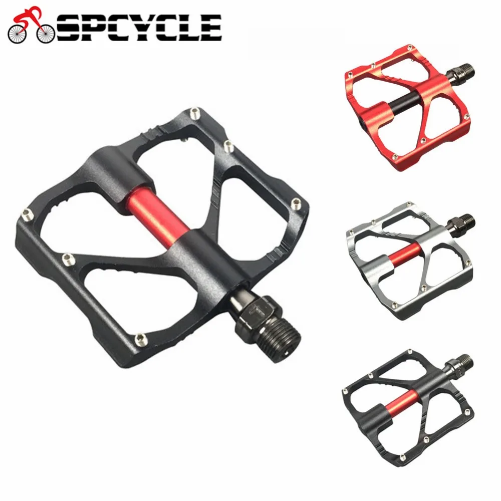 

Spcycle 3 Bearings Bicycle Pedal Anti-slip Ultralight CNC MTB Mountain Bike Pedal Sealed Bearing Road Pedals Bicycle Accessories
