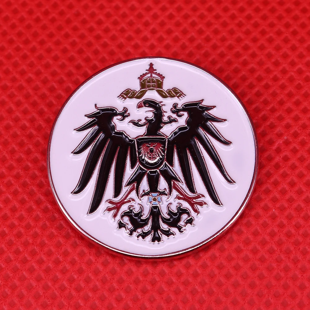 Австрийская Национальная эмблема булавка немецкая Империя брошь с орлом Мужской щит значок патриотические ювелирные изделия рубашки куртки аксессуары