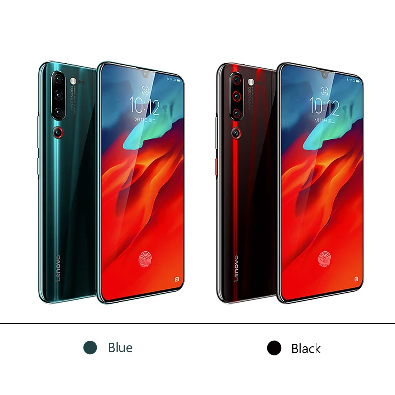 Lenovo Z6 Pro смартфон с восьмиядерным процессором Snapdragon 855 ОЗУ 8 Гб ПЗУ 128 ГБ 48