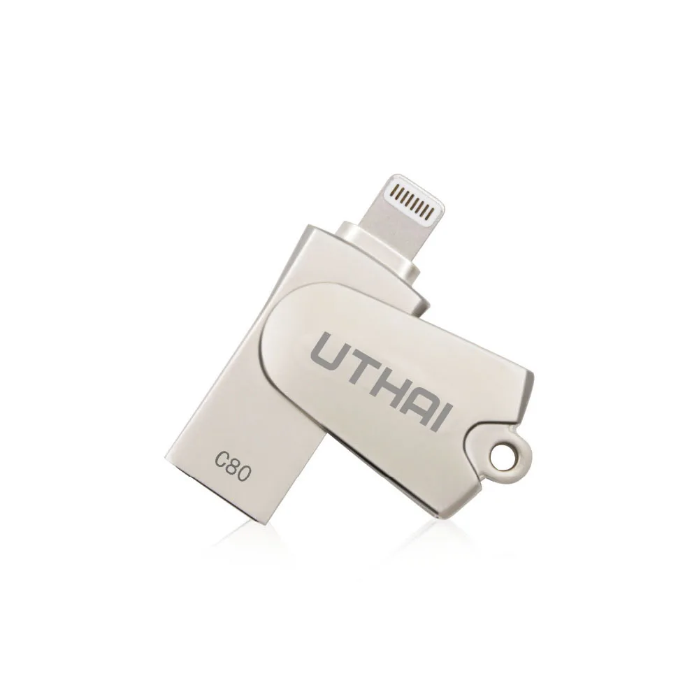 Утхай C80 Lightning Micro SD/TF OTG Card Reader USB 2,0 Мини Картридер для iPhone 6/7/8 Plus iPod iPad OTG картридер