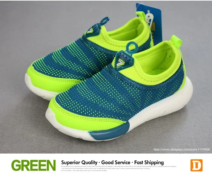 Breathable Children Shoes 2016 Summer New  Solid Air Mesh Strech Fabric Kids Shoes Relaxed Children's Shoes Boys Girls Sneakers 436 (2)