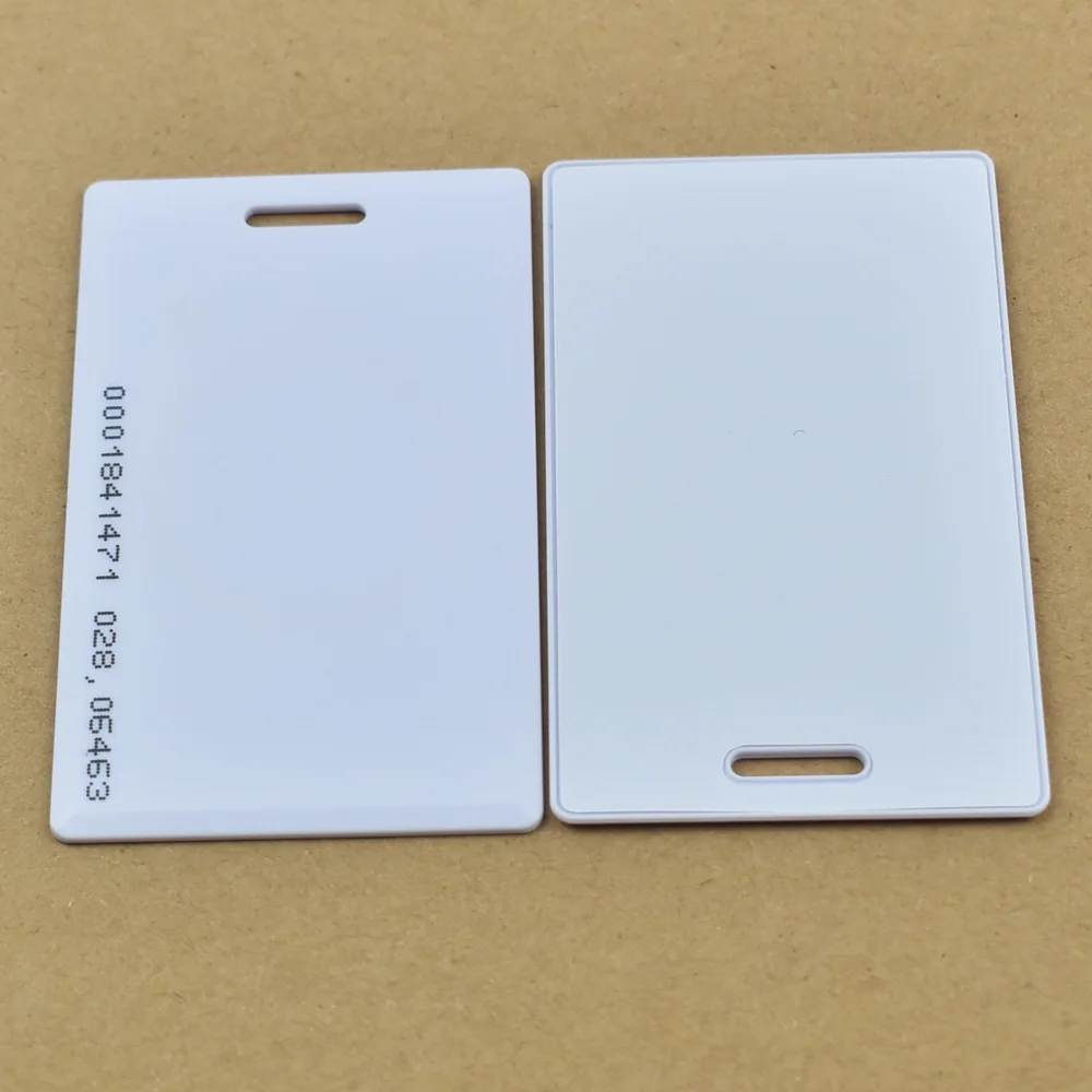 125 кГц RFID толстая карта TK4100 ID Смарт-карта Близость 1,8 мм карта контроля доступа с высоким качеством