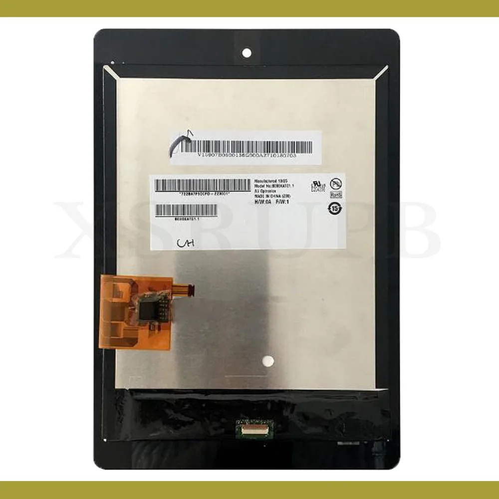 Original B080XAT01 1 For Acer iconia tab A1 810 LCD Display Touch Screen Digitizer replacement A1