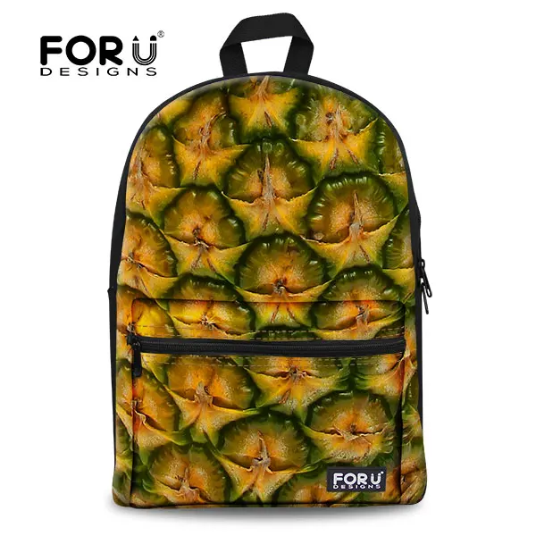 Женский модный рюкзак из парусины с бабочками, фруктовый арбуз, женский рюкзак, школьные рюкзаки для девочек, Mochila Feminina - Цвет: B0054J