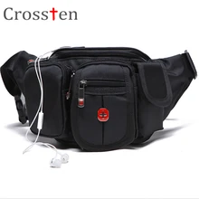CROSSTEN высокое качество 230D нейлоновая сумка для путешествий пояс поясная сумка нагрудная сумка