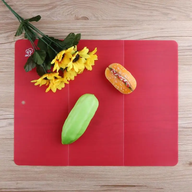 

Kitchen Foldable Chopping Block Creative Non-slip Folding Cutting Board Portable Camping Outdoor Chopping Board Cooking Mat Tool