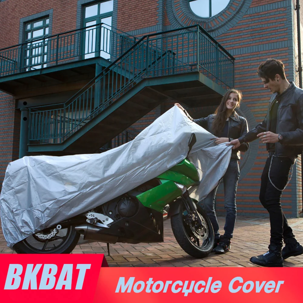 

Motorcycle cover tarpaulin For honda vtx cb 400 cbr 1100 xx cb 500 cbf triumph tiger 800 bonneville motorcycle street triple