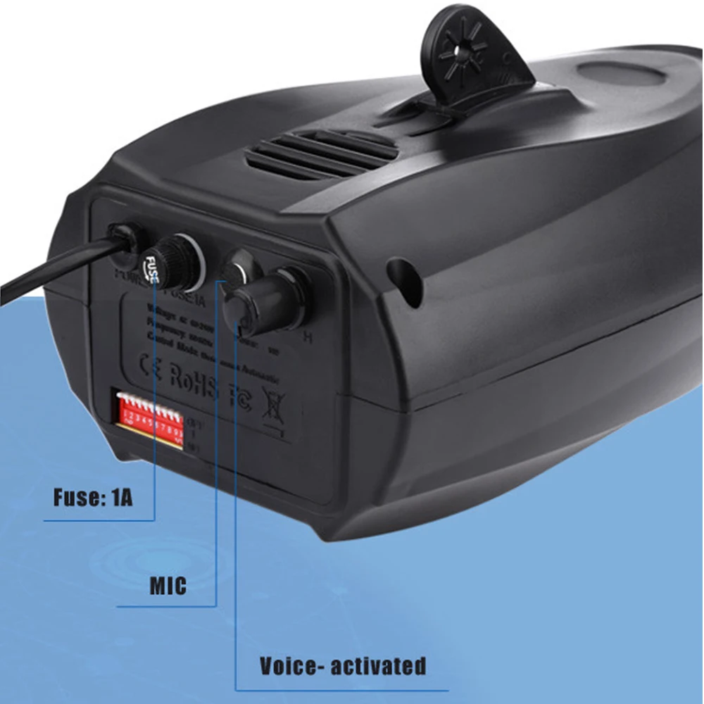 Aimkeeg 64LED 10 W الصوت أضواء DJ ديسكو ضوء RGBW المرحلة أضواء تأثير وضع ديسكو العارض بار DJ مصباح