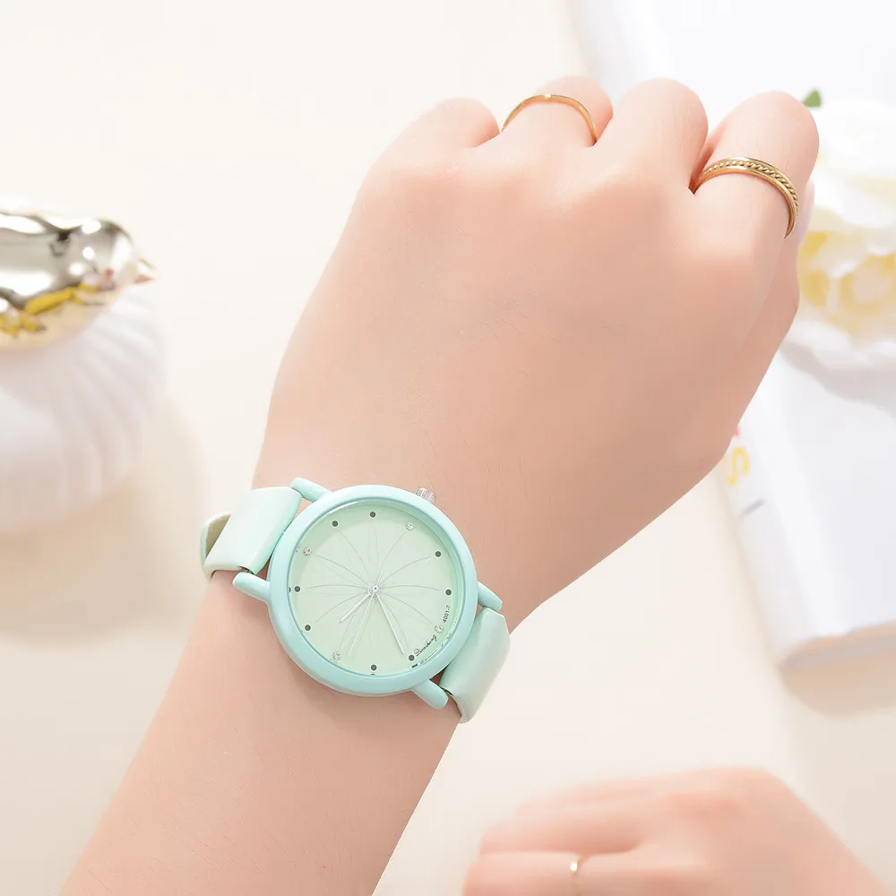 

Hot Sale Watch Women Thermochromic Leather Girls Watch Cute Women Watches Quartz Popular Minimalist erkek kol saati &Ff