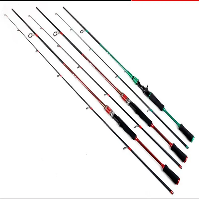 

1.8M/2.1M 2 Section 10-20lb Line Weight Soft Lure Fishing Casting Rod 99% Carbon Spinning Fishing Rod For Lure Fishing