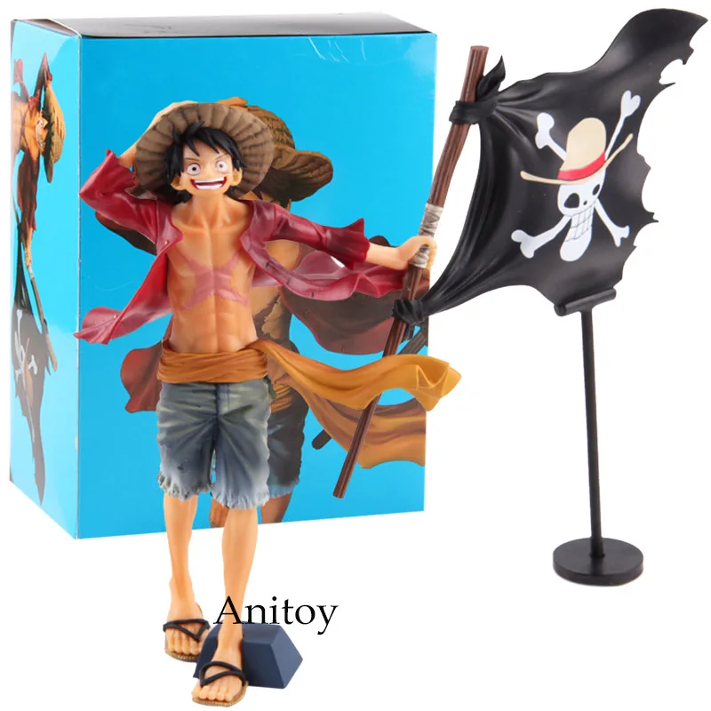 Banpresto one piece Figures Magazine Monkey D. Luffy ПВХ one piece Luffy фигурка Коллекционная модель игрушки