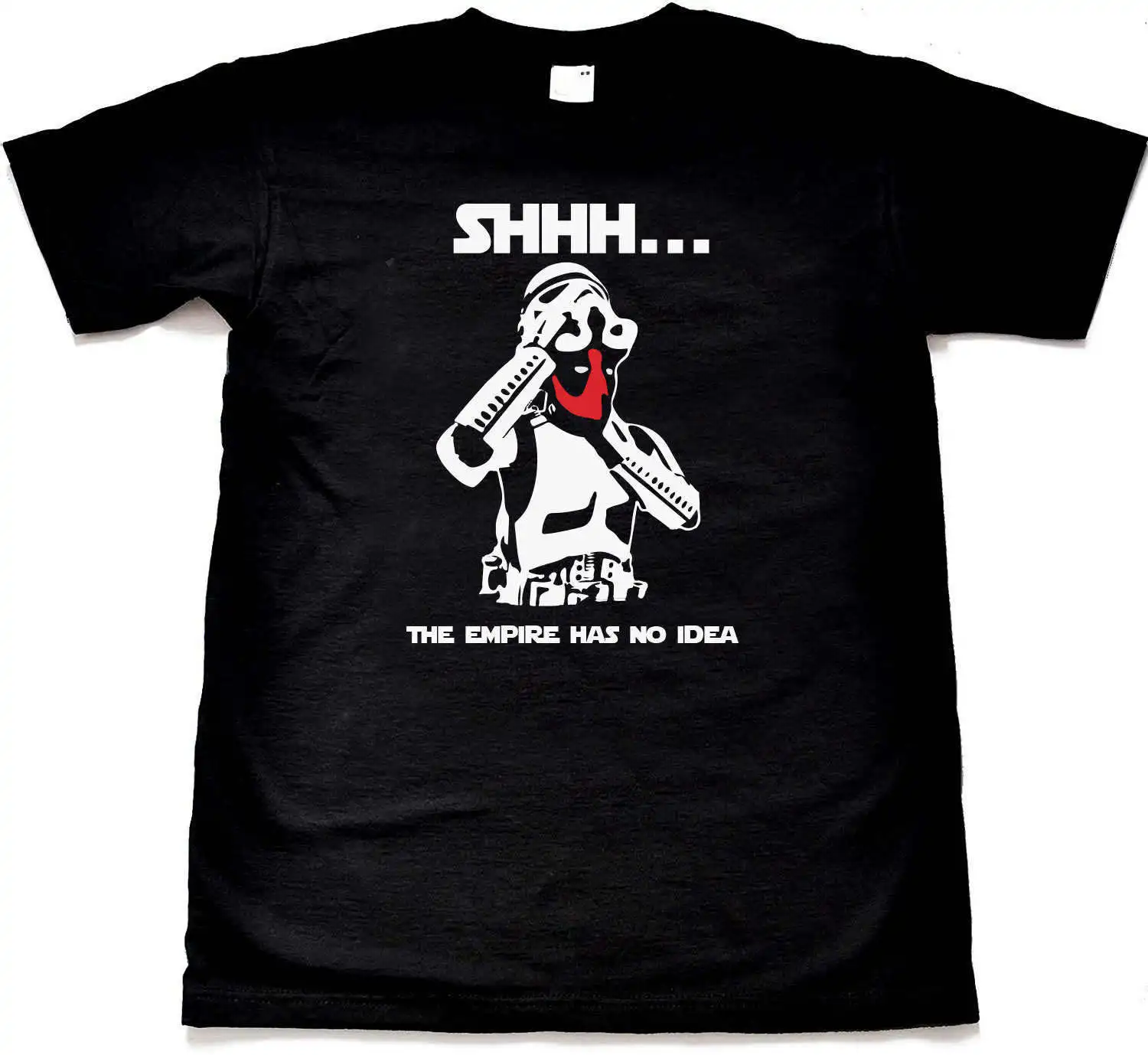 

SHHH... The Empire Has No Idea - Deadpool Star Wars Mash Up Comedy T-Shirt