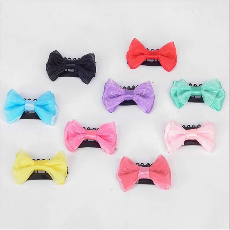 YWHUANSEN 15pcs/lot Tiny Kids Hair Clips Small Safe Girls ...