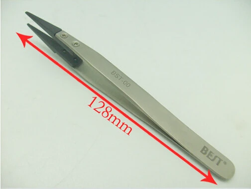 

BEST-BST-00 High quality anti-static Tweezers with replaceable tip