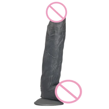 31CM Giant Dildo Thick Huge Dildos Extreme Big Realistic Soft Dildo large dick with Suction Cup Anal Butt Sex toy for Women 3