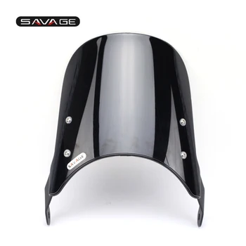 

FOR YAMAHA XJR 1300 XJR 1200 XJ 600S XJ 400 Diversion 91-16 Windshield Universal Pare-Brise Motorcycle Accessories Windscreen