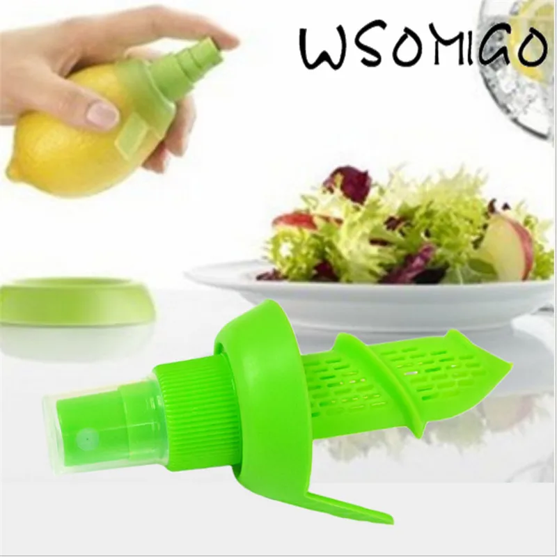 

Cheap 2Pc/set Lemon Sprayer Fruit Juice Citrus Lime Juicer Spritzer Kitchen Gadgets Spray Manual Juicer Fruit Juice for KitchenB