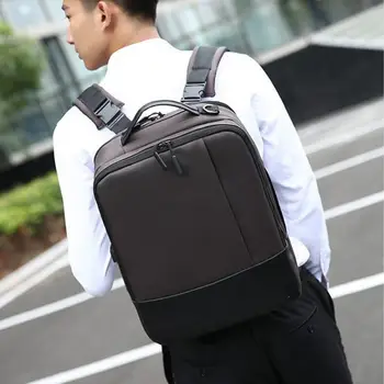 

Multi Use Design Waterproof Bag Laptop Backpack USB Charging Notebook PC Handbag Nylon Protective Bag For 15.6 inch Laptop