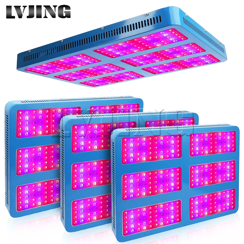Светодиодная лампа полного спектра для выращивания растений 3000 Вт 4 шт.|led grow