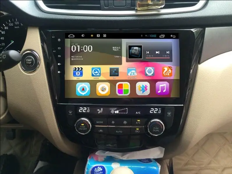 Excellent DSP Carplay 2GB Ram 32G R Android 7.1 10.2 inch Car DVD Gps For Nissan X-trail Xtrail  2014 2015- Vedio Audio Radio Monitor Navi 4