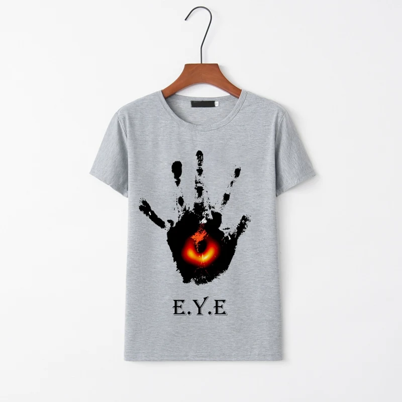 

ETOSELL Creative Women Cosmic Black Hole T-shirts Summer O-Neck Loose Tee Tops Short Sleeve Unisex Personality Print Tops