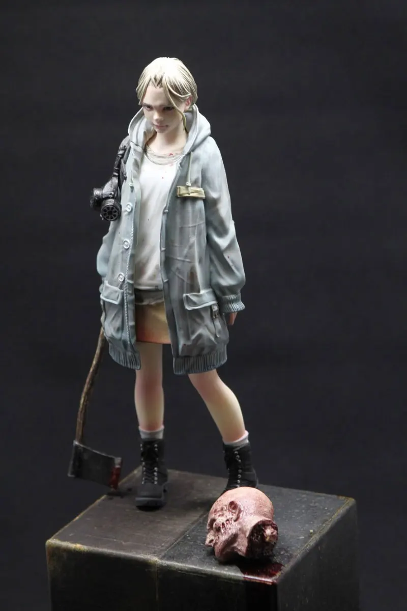 

Simulation 17 CM Survival :01 Killer Miniatures Unpainted Assembling Male Resin Model Kits Static Figure Model