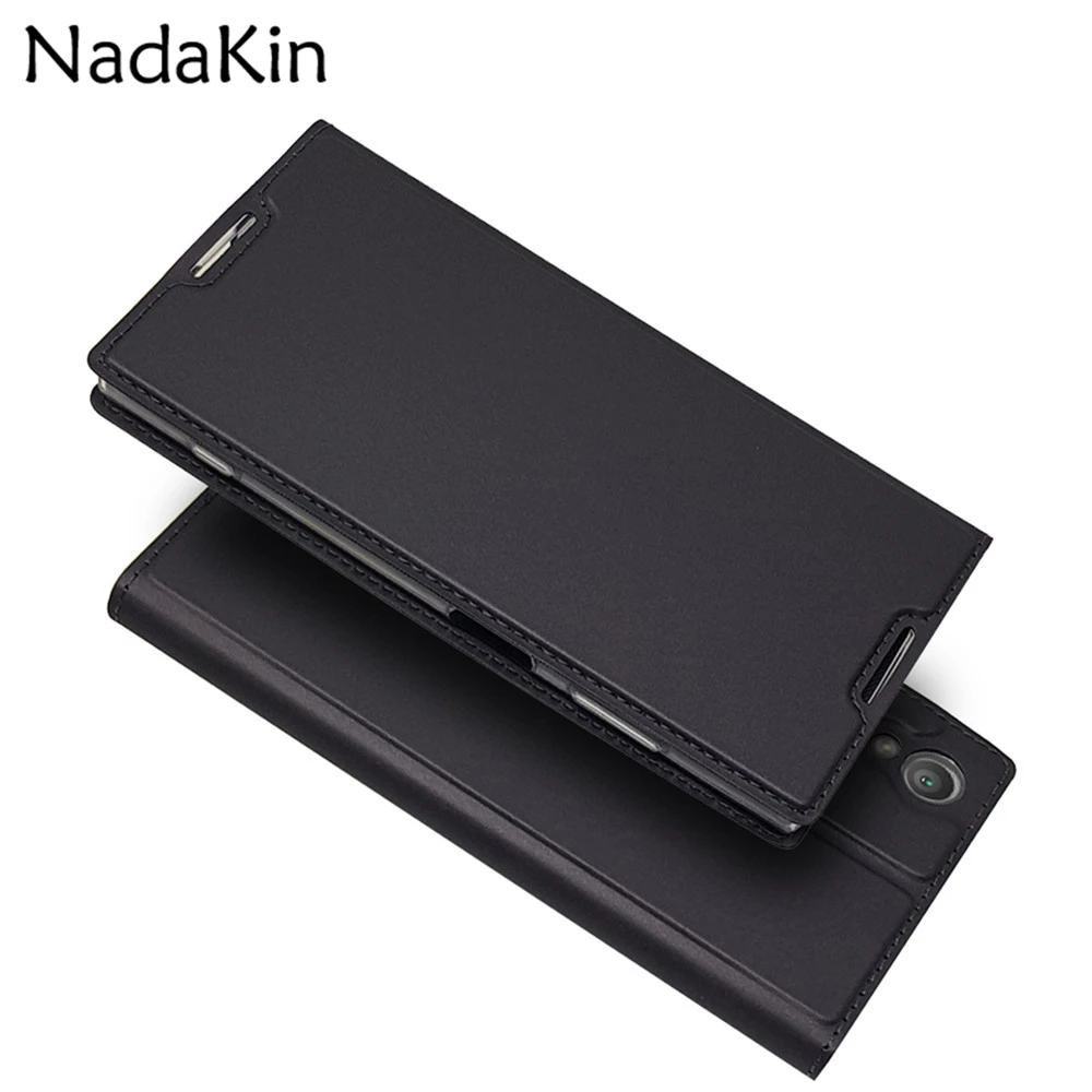

Leather Flip Case for Sony Xperia XA X Performance XP Z5 mini Compact XZ Premium XZS XZ1 XA1 Plus L1 Phone Case Wallet Cover