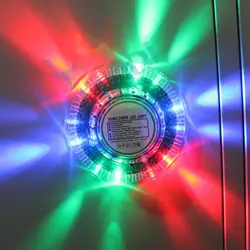 5 Вт великолепный цвет круговой RGB Led Dj потолочный светильник встроенный 5000MA литиевая батарея освещение диско бар Свадебная вечеринка