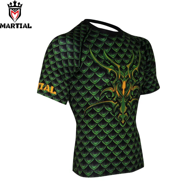 Боевые искусства: The Guardian of Dargon mma rashguard футболки для боевых искусств боксерские