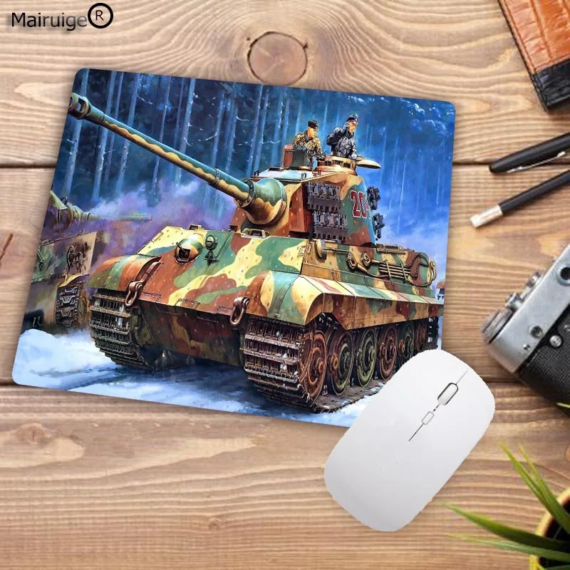 Mairuige 22X18CM Custom High Speed World of Tanks Game Vintage Stylish Mouse Pad Gaming Big Promotions For Russia country