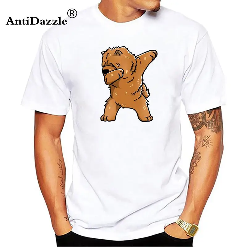 

Chow Chow T-shirt Men Cool Custom Short Sleeve Plus Size Party Tshirt