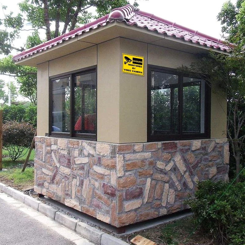  5pcs WARNING STICKER Security Signs-Window Stickers Home Security Surveillance System CCTV Alert St - 32775618406