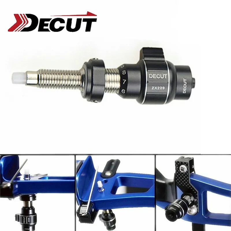 Coussin De Tir À L'arc, 1 Pièce, Piston À Vis, Bouton De Pression