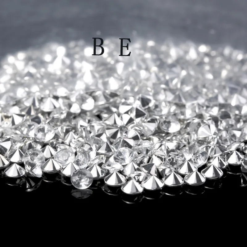 

10000pcs/lot 4.5mm Silver Acrylic Diamond Confetti Acrylic Table Scatter Diamond Confetti For Wedding Bridal Show Decoration