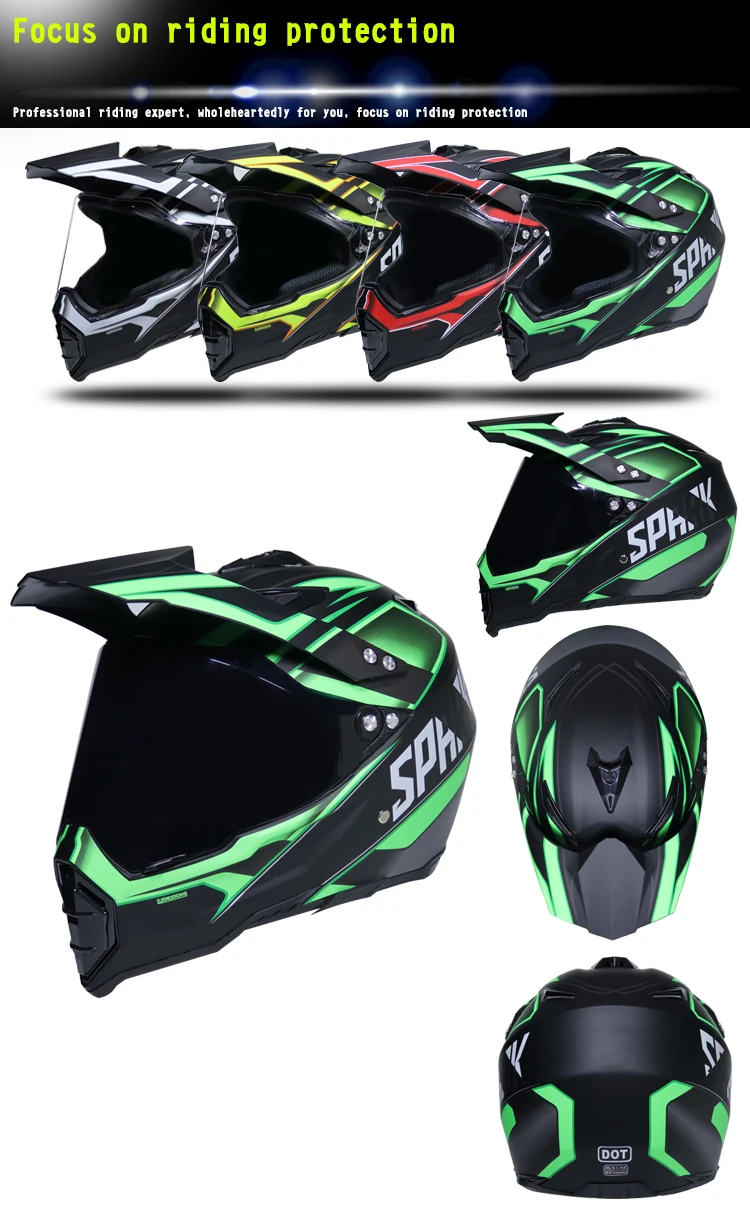 Мотоциклетный шлем ATV Dirt Bike горные кросс Capacete Da Motocicleta Cascos Мотокросс внедорожный шлем с объективом