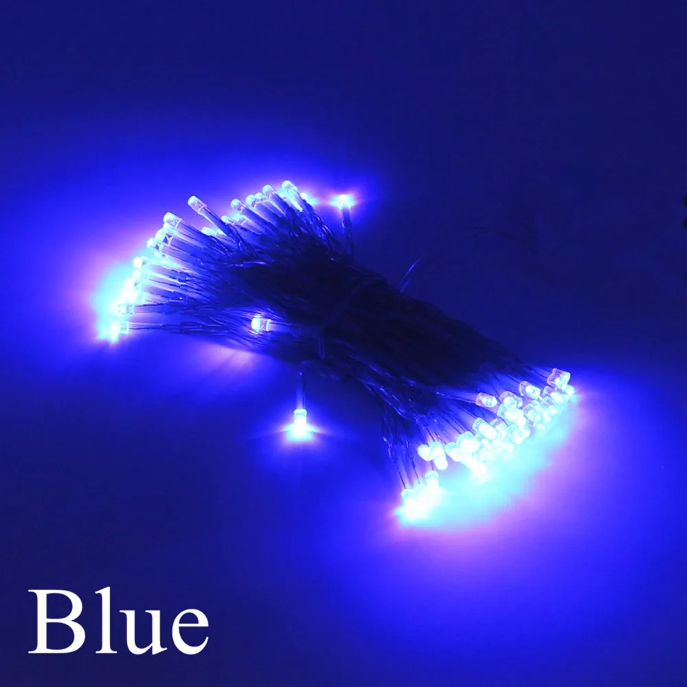 Waterproof led light garland with remote controlFios de iluminação