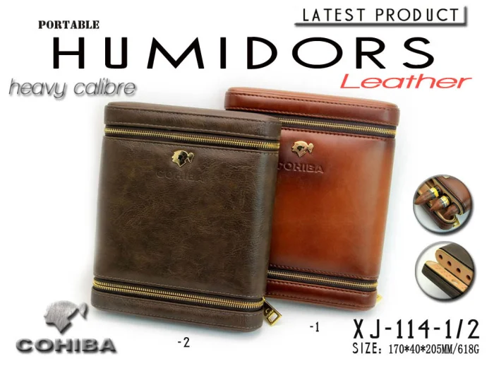 Кожаный чехол для сигар, увлажнение, 6 трубок, кедровое дерево, коробка для сигар, портативные дорожные сигарные наборы, бизнес подарки, XJ-114 Кожаный чехол для сигар, увлажнение, 6 трубок, кедровое дерево, коробка для сигар, портативные дорожные сигарные наборы, бизнес подарки, XJ-114
