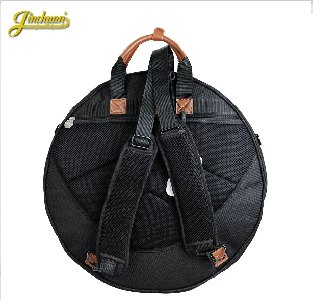 Professional thicker Portable shoulders backpack 21 Deluxe Cymbal Bag Carrying Case Drums Cymbals Instrument Gig Cases