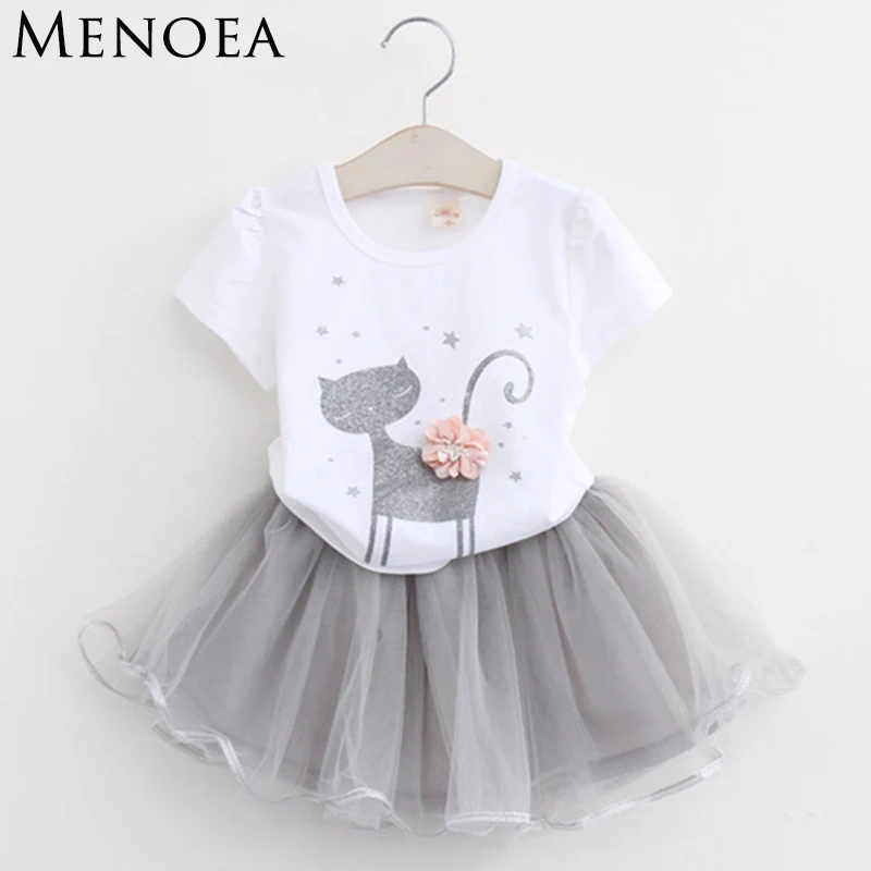 Menoea Girls Dress New 2019 Clothes 100% Summer Fashion Style...