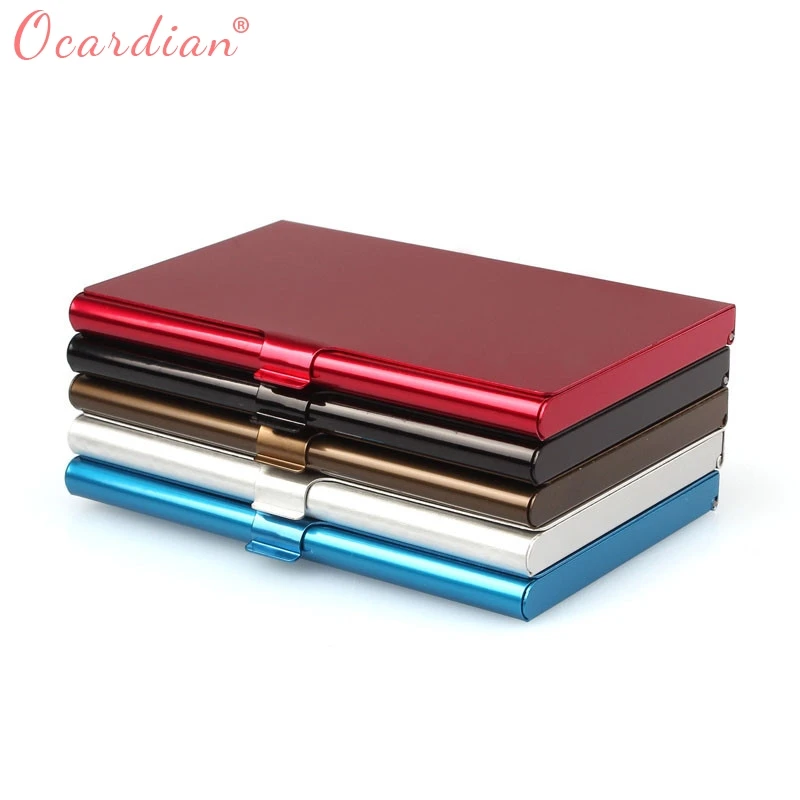 

OCARDIAN Preferential 2019 Creative Aluminum Business Card Wallet Holder Metal Box Cover Credit Dropshipping