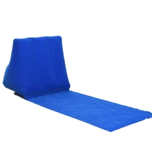 54 дюймов для путешествий на открытом воздухе надувная Тройная угловая подушка для кемпинга Палатка Подушка дорожная подушка для травы надувная кровать ленивый