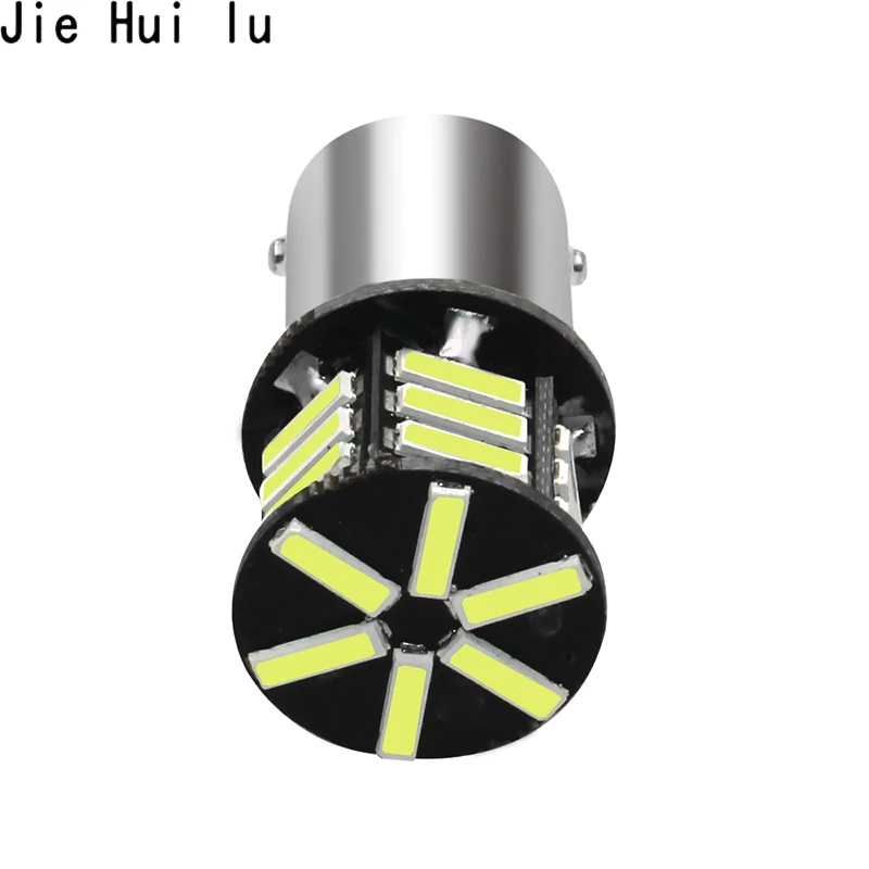 СВЕТОДИОДНЫЙ Автомобильный Фонарь BA15S 1156 BA15D BAY15D 1157 21 7020 SMD задний фонарь поворота